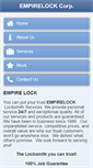 Mobile Screenshot of empirelockonline.com